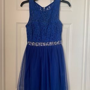 Royal Blue Dress, Size 3